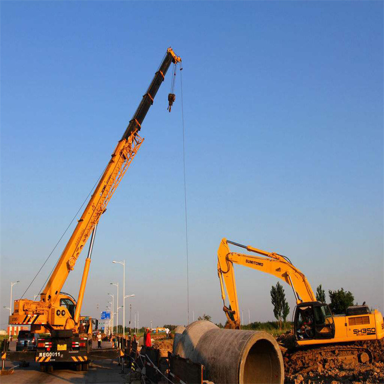 新泰25吨吊车吊8吨,最远吊多少米